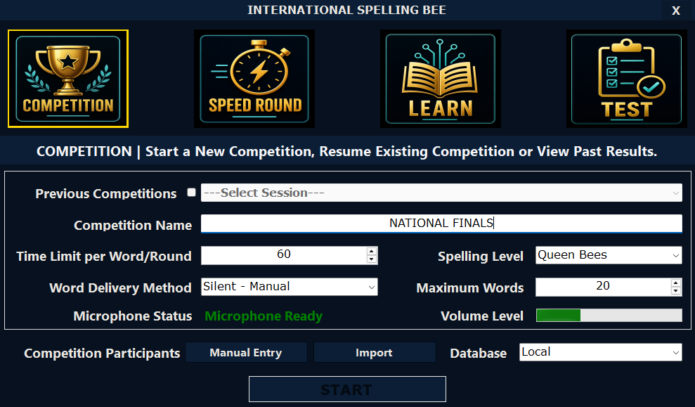 Audio Recording Screenshot
