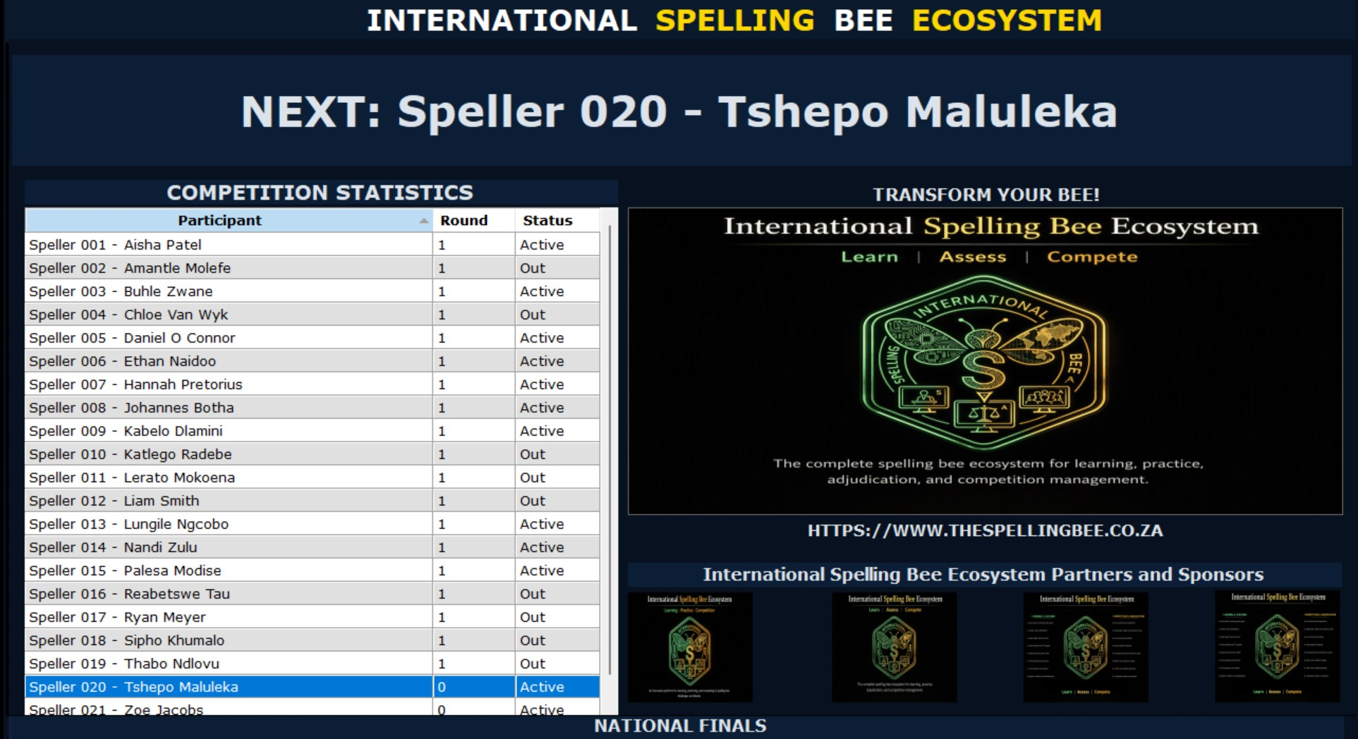 Leaderboard Screenshot